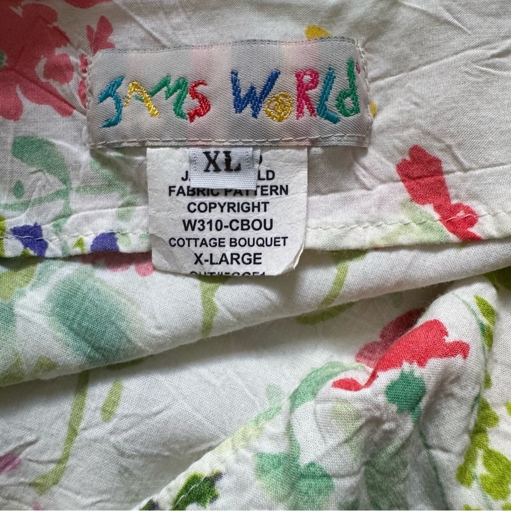 Jams World Vintage Floral Strap Midi Dress size XL - Picture 9 of 12